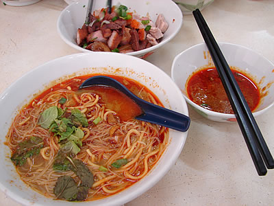Ipoh curry noodles