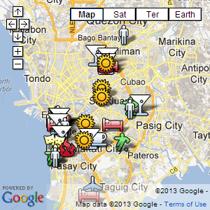 click for our interactive map of Manila