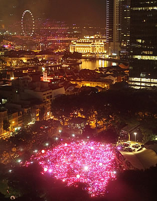 Pink Dot 2012 Lights Up Singapore