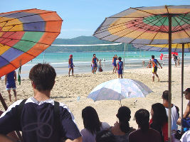Patong Beach was the fantastic setting for an action-packed volleyball championship